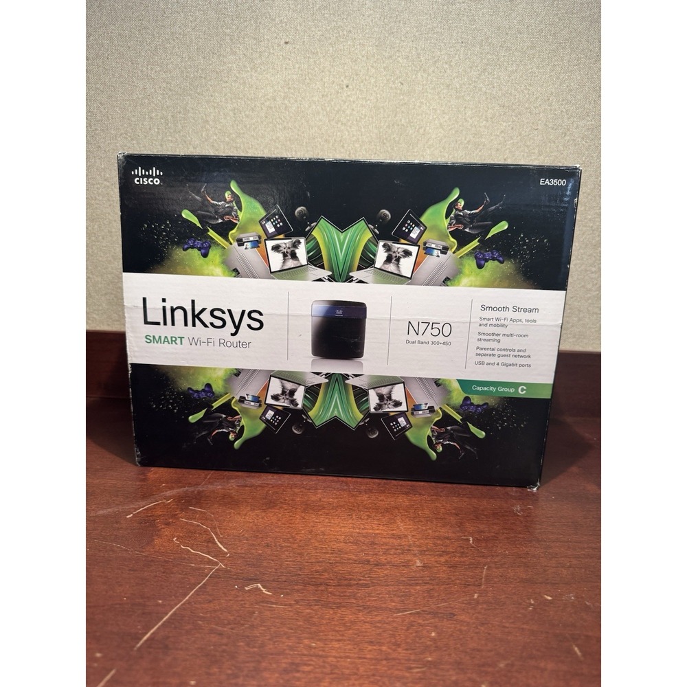 Lynksys N750 Wi-Fi Router